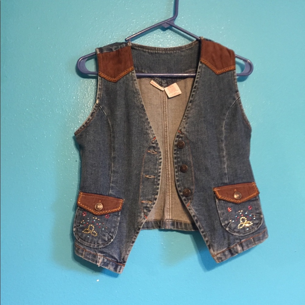 Jean Jacket Vest